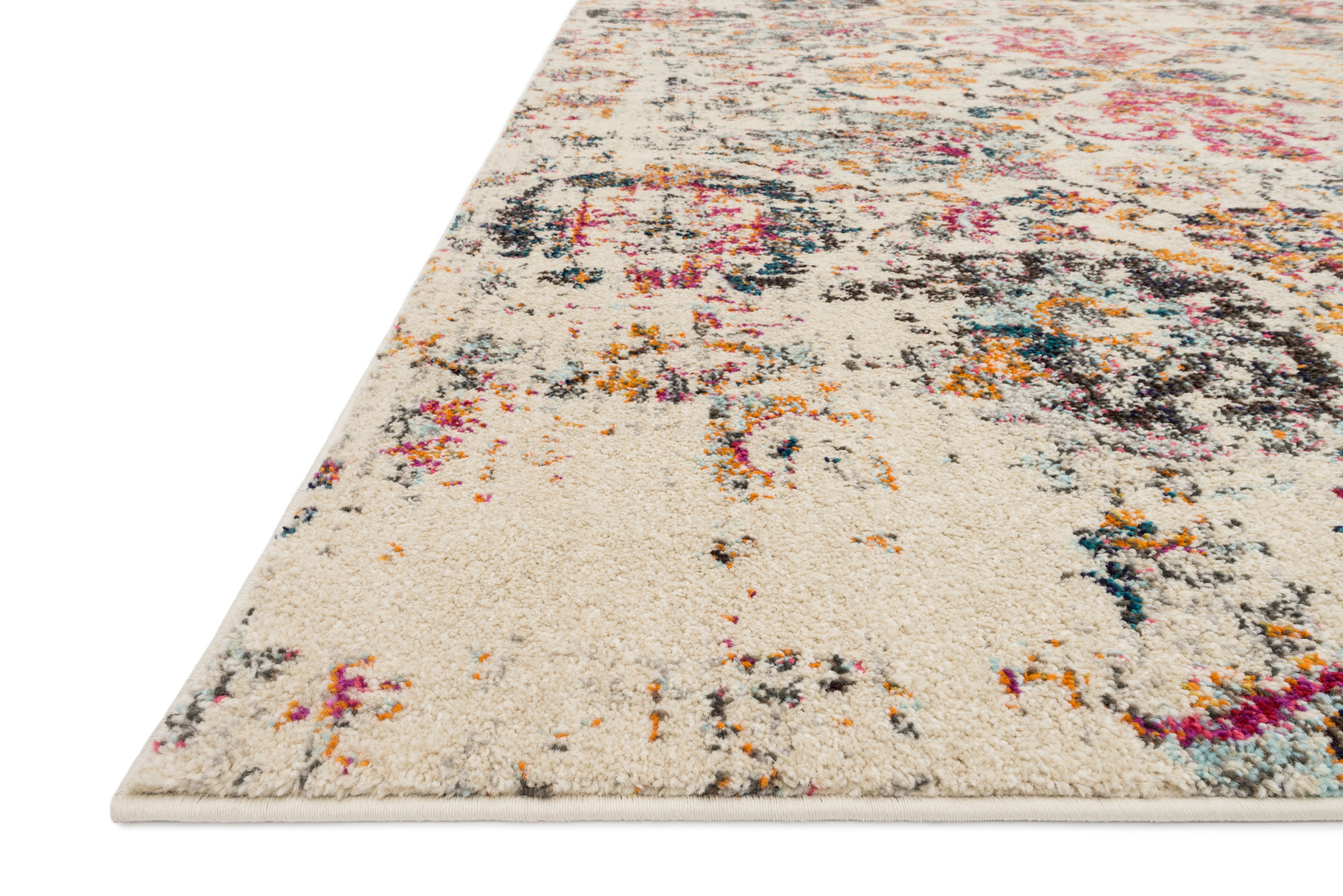 Loloi Nadia Ivory / Multi Rug RUGS - synthetic Loloi