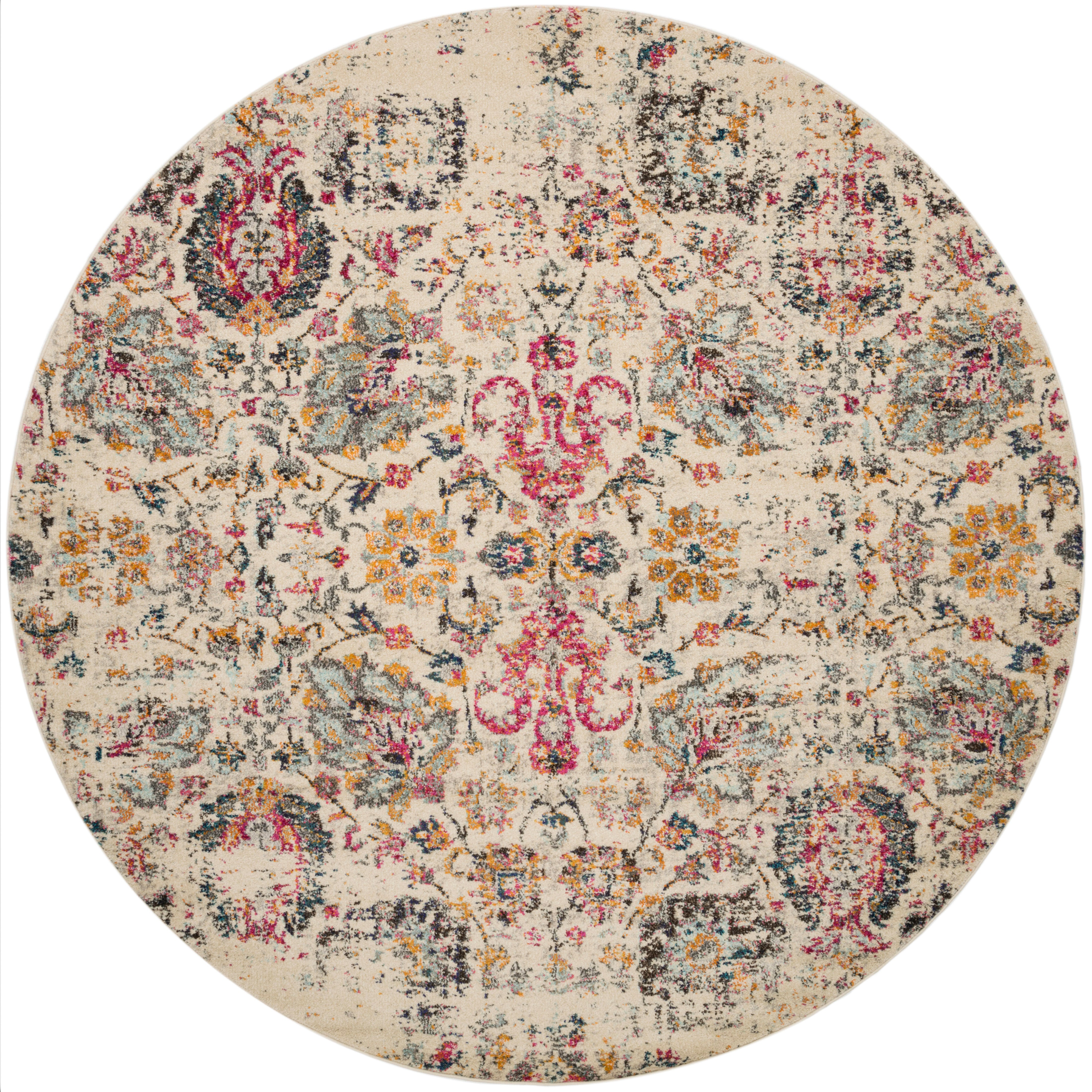 Loloi Nadia Ivory / Multi Rug RUGS - synthetic Loloi