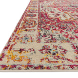 Loloi Nadia Ivory / Pink Rug RUGS - synthetic Loloi