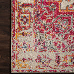 Loloi Nadia Ivory / Pink Rug RUGS - synthetic Loloi