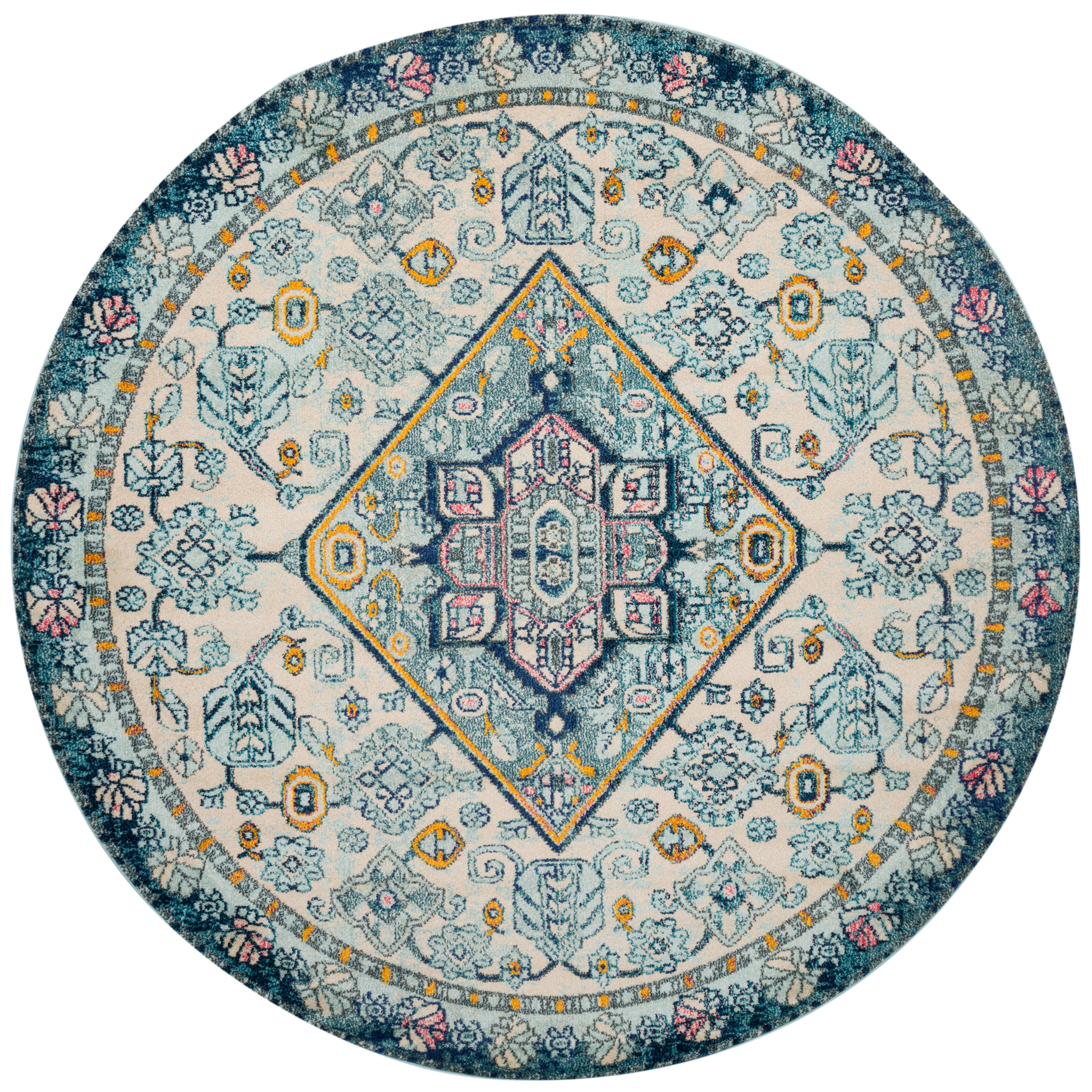 Loloi Nadia Aqua / Navy Rug Loloi