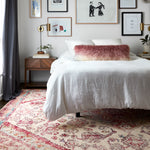 Loloi Nadia Aqua / Pink Rug Loloi