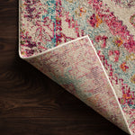 Loloi Nadia Aqua / Pink Rug Loloi