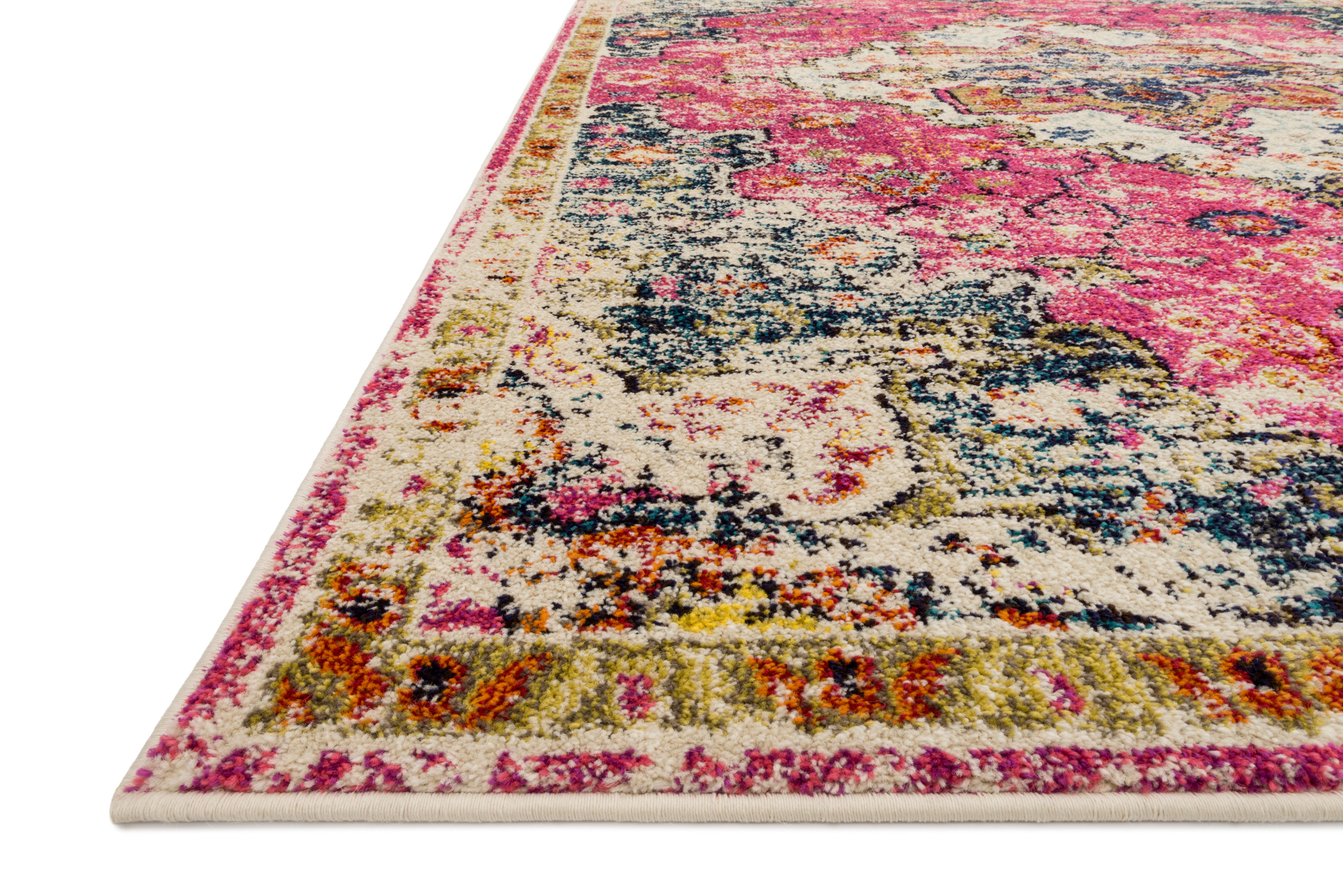 Loloi Nadia Pink / Midnight Rug Loloi