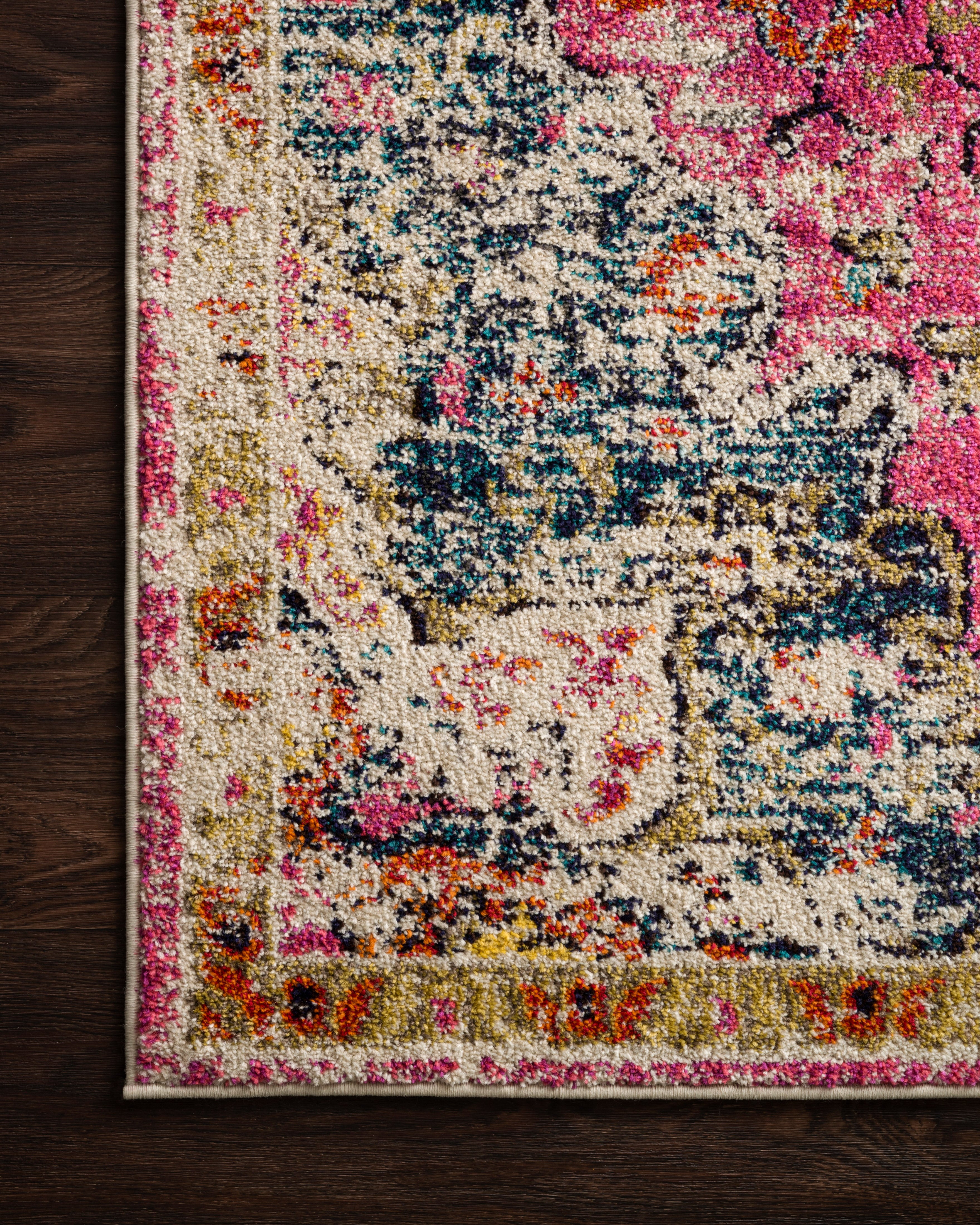 Loloi Nadia Pink / Midnight Rug Loloi