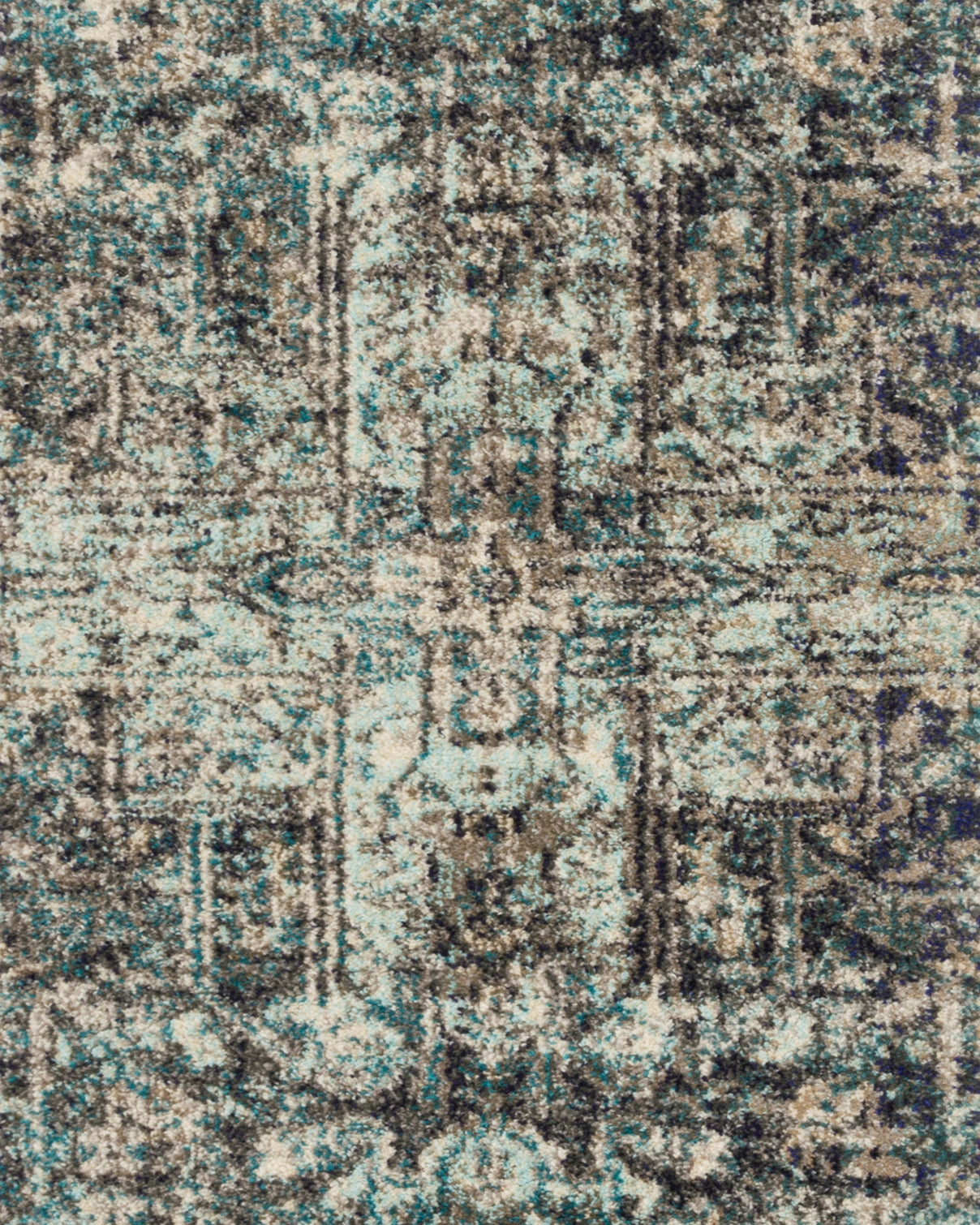 Loloi Nadia Smoke / Slate Rug RUGS - synthetic Loloi
