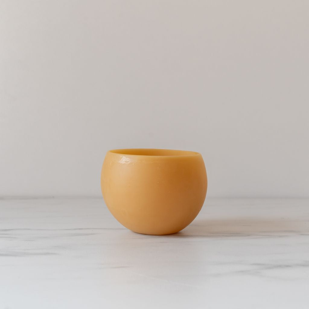 Beeswax Glow Bowl by Handmade by Soleil - Rug & Weave