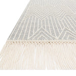 Magnolia Home By Joanna Gaines x Loloi Newton Lt Grey / Ivory Rug RUGS - wool Loloi