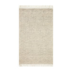 Loloi Noelle Ivory / Black Rug No.1 RUGS - wool Loloi 18" x 18"