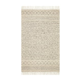 Loloi Noelle Ivory / Black Rug No.2 RUGS - wool Loloi 18" x 18"