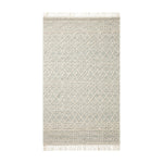Loloi Noelle Ivory / Blue Rug No.1 RUGS - wool Loloi 18" x 18"