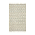 Loloi Noelle Ivory / Blue Rug No.2 RUGS - wool Loloi 18" x 18"