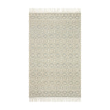 Loloi Noelle Ivory / Blue Rug No.2 RUGS - wool Loloi 18" x 18"