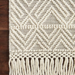 Loloi Noelle Ivory / Grey Rug RUGS - wool Loloi