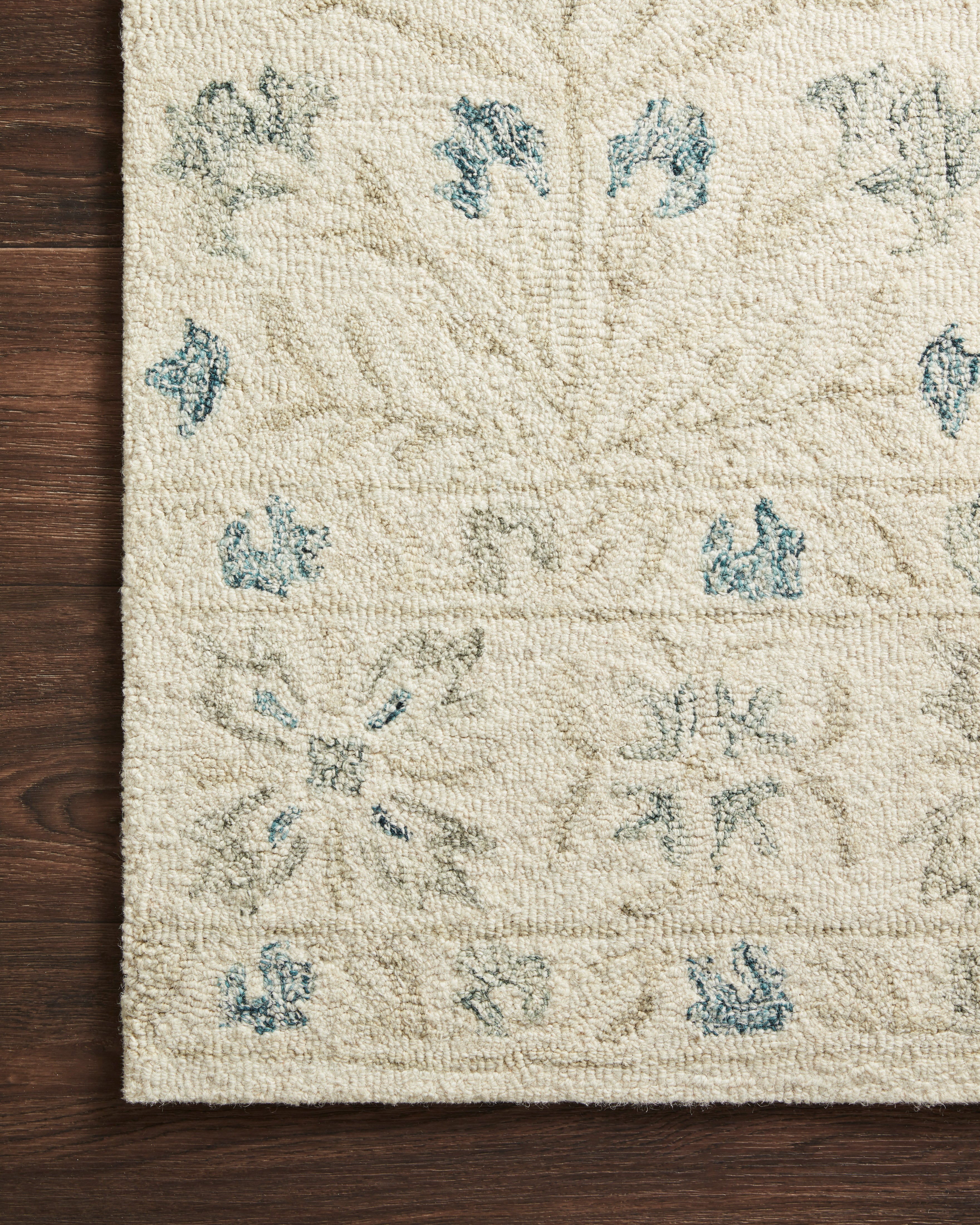 Loloi Norabel Ivory / Grey Rug RUGS - neutral Loloi