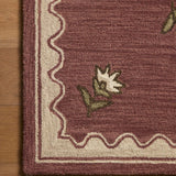 Chris Loves Julia x Loloi Norah Berry / Natural Rug - Rug & Weave