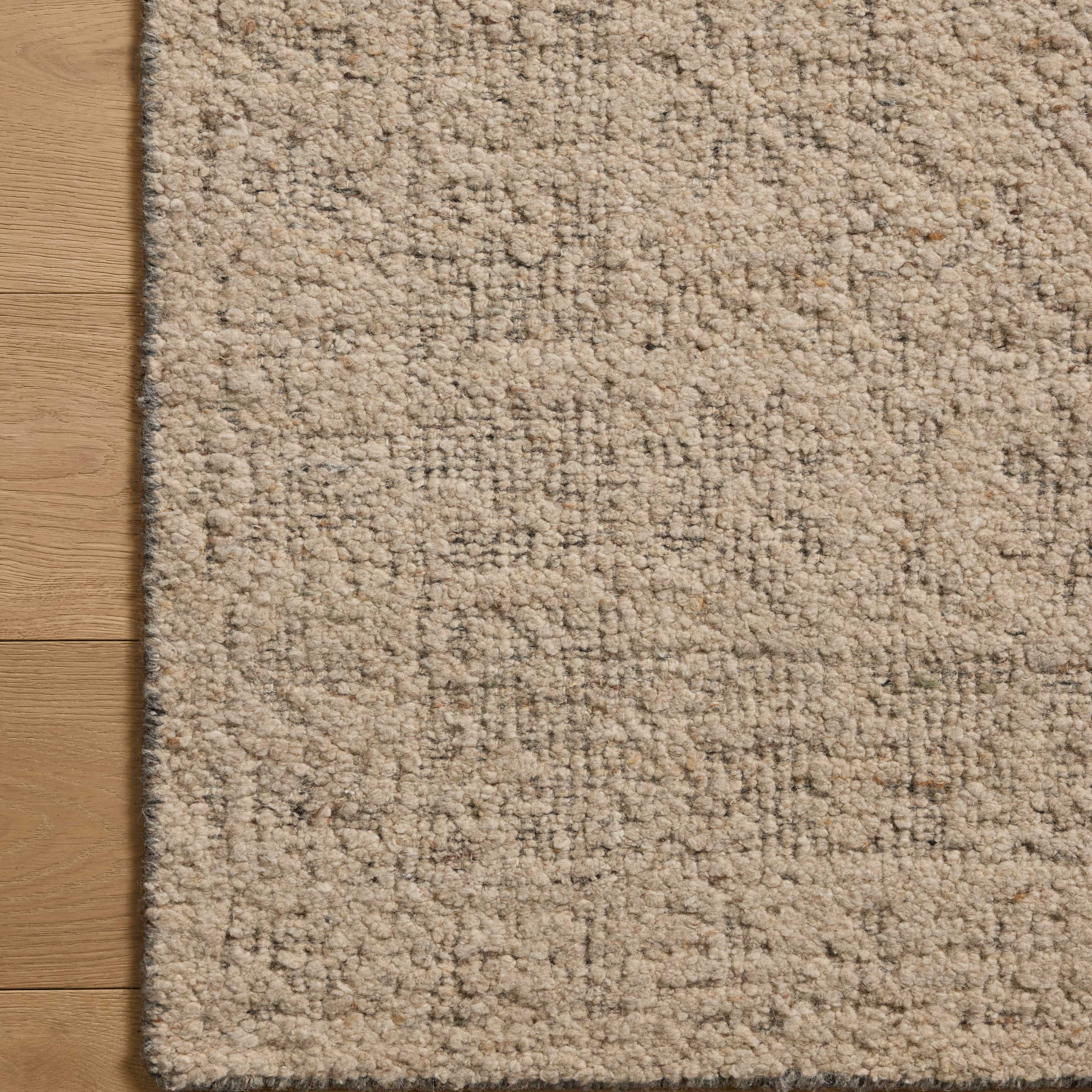 Loloi Novi Oatmeal / Grey Rug RUGS - wool Loloi