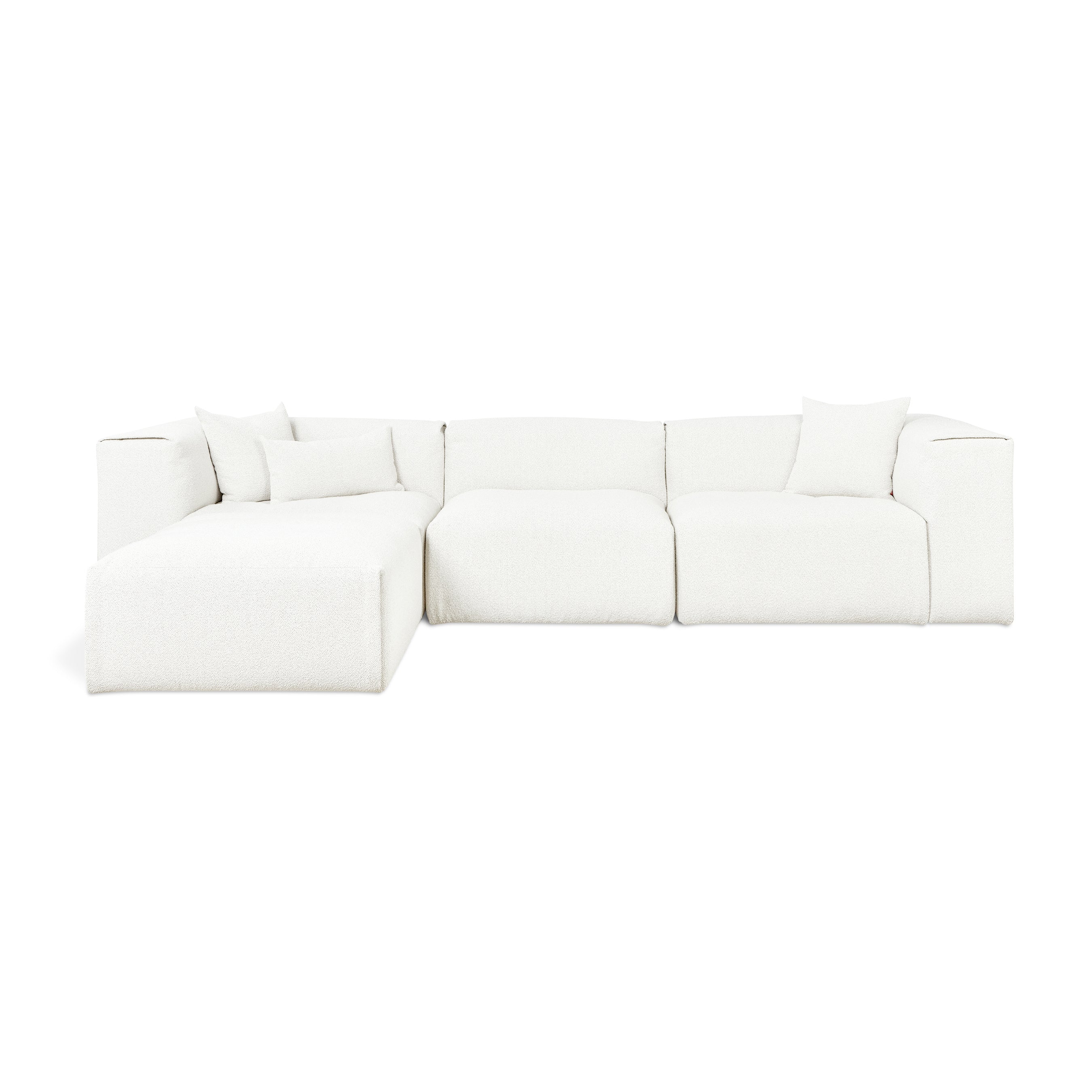 Gus* Nest Modular 4-PC Sectional FURNITURE - sofa Gus Morris Bone