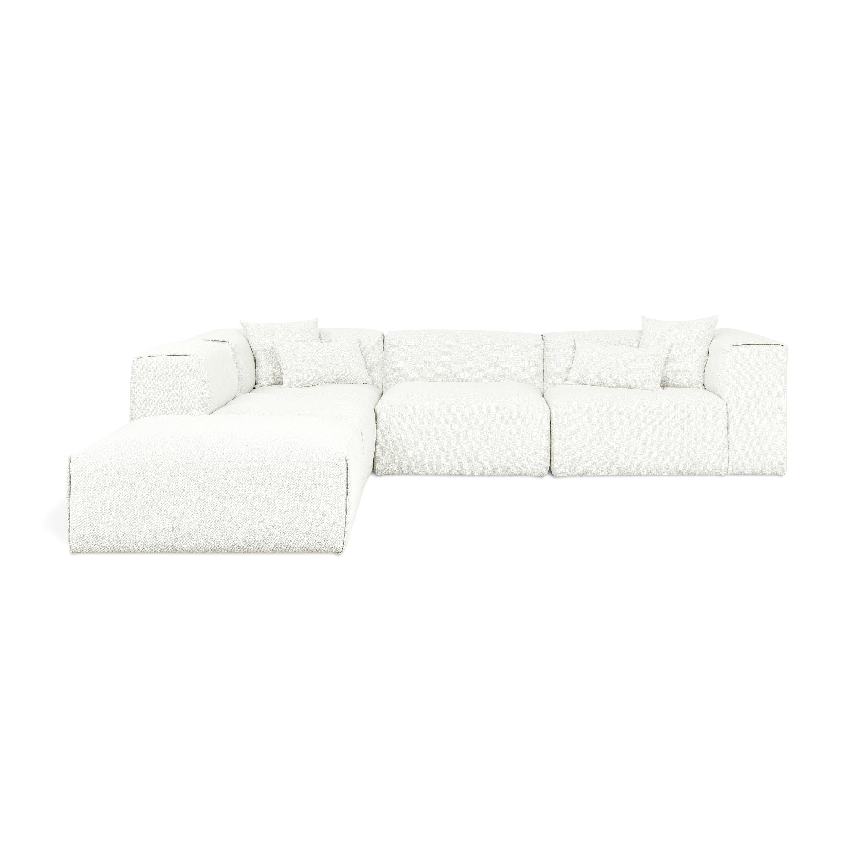 Gus* Nest Modular 5-PC Sectional FURNITURE - sofa Gus Morris Bone