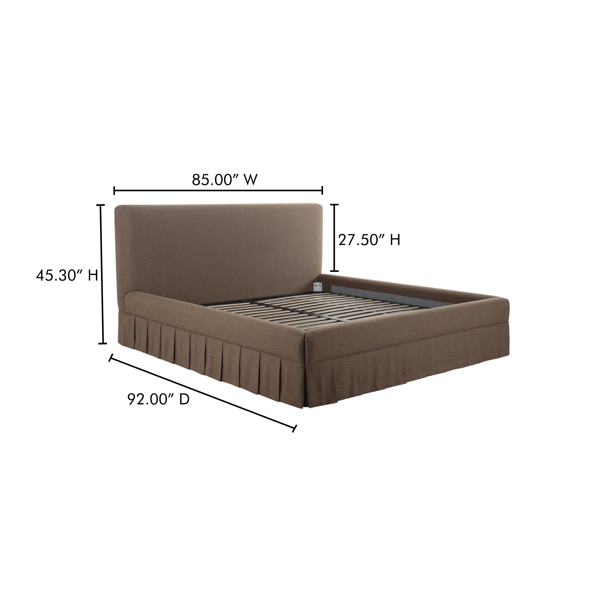 Maeve Bed FURNITURE - bed Moe's Furniture