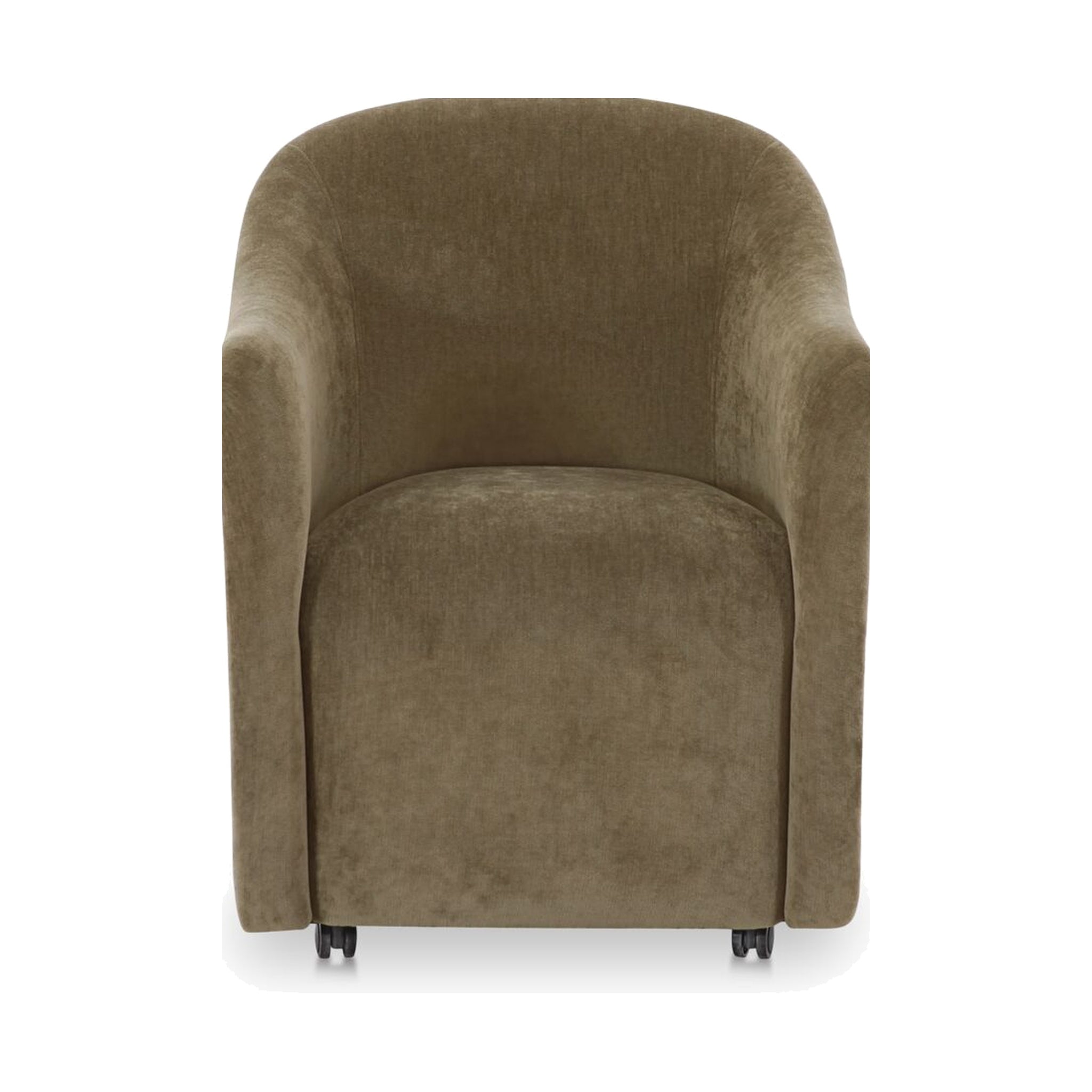 Darcy Rolling Dining Chair FURNITURE - dining chair Moe's Furniture Green