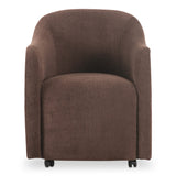 Drava Rolling Dining Chair FURNITURE - dining chair Moe's Furniture