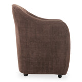 Drava Rolling Dining Chair FURNITURE - dining chair Moe's Furniture