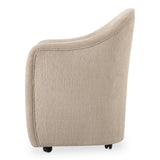 Drava Rolling Dining Chair FURNITURE - dining chair Moe's Furniture