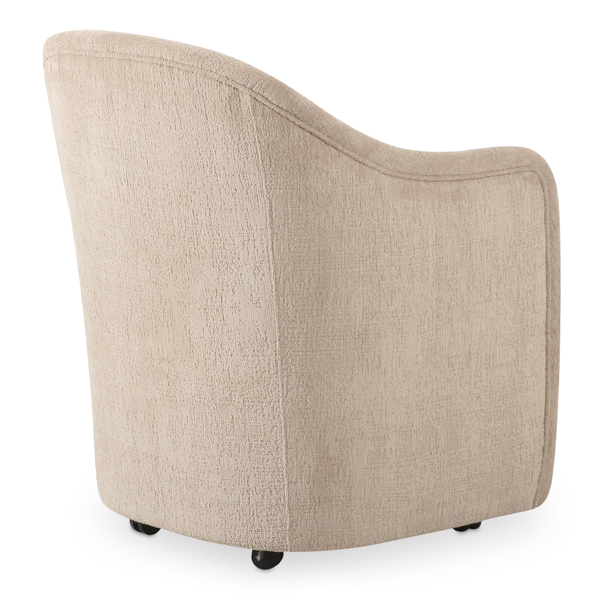 Drava Rolling Dining Chair FURNITURE - dining chair Moe's Furniture