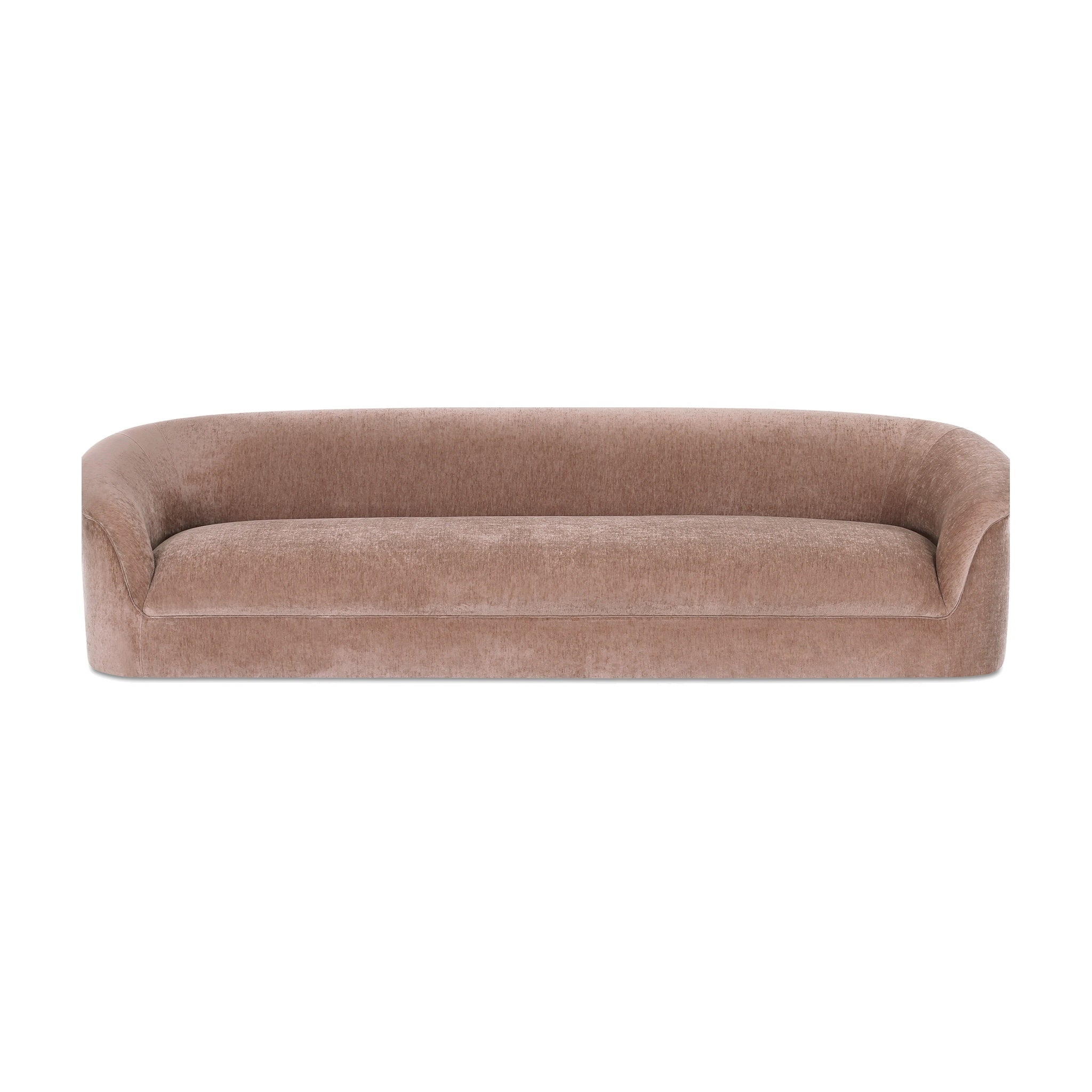 Thea 109" Sofa FURNITURE - sofa Moe's Furniture Blush