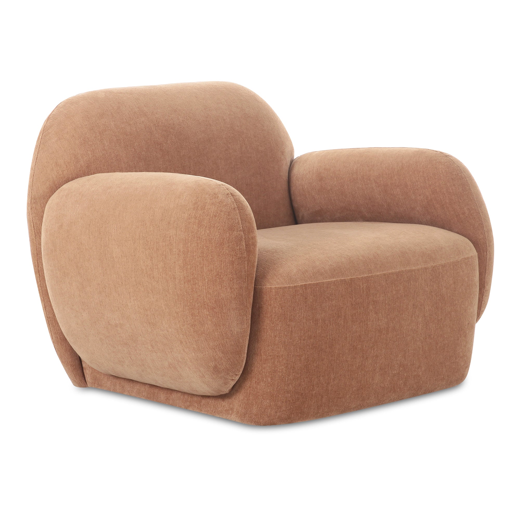 Hazel Lounge Chair, Brown