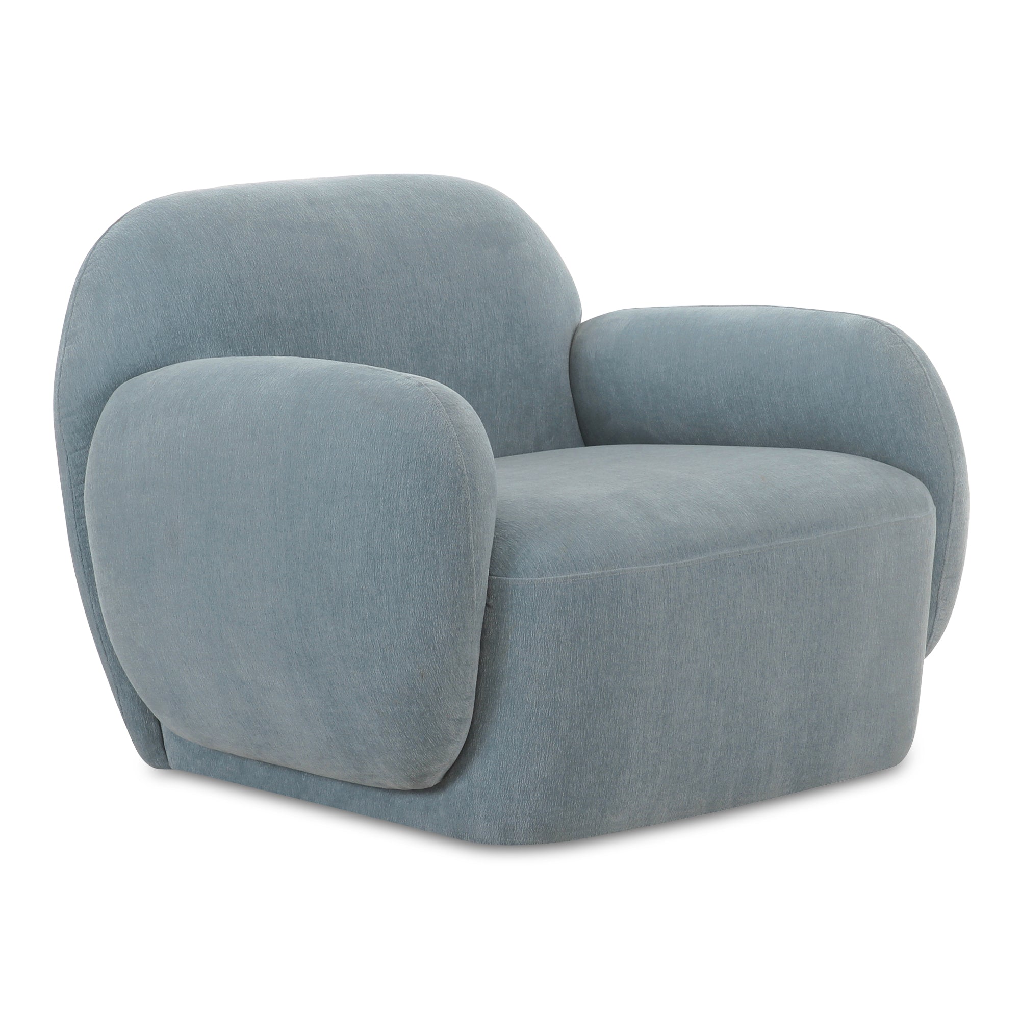 Hazel Lounge Chair, Blue