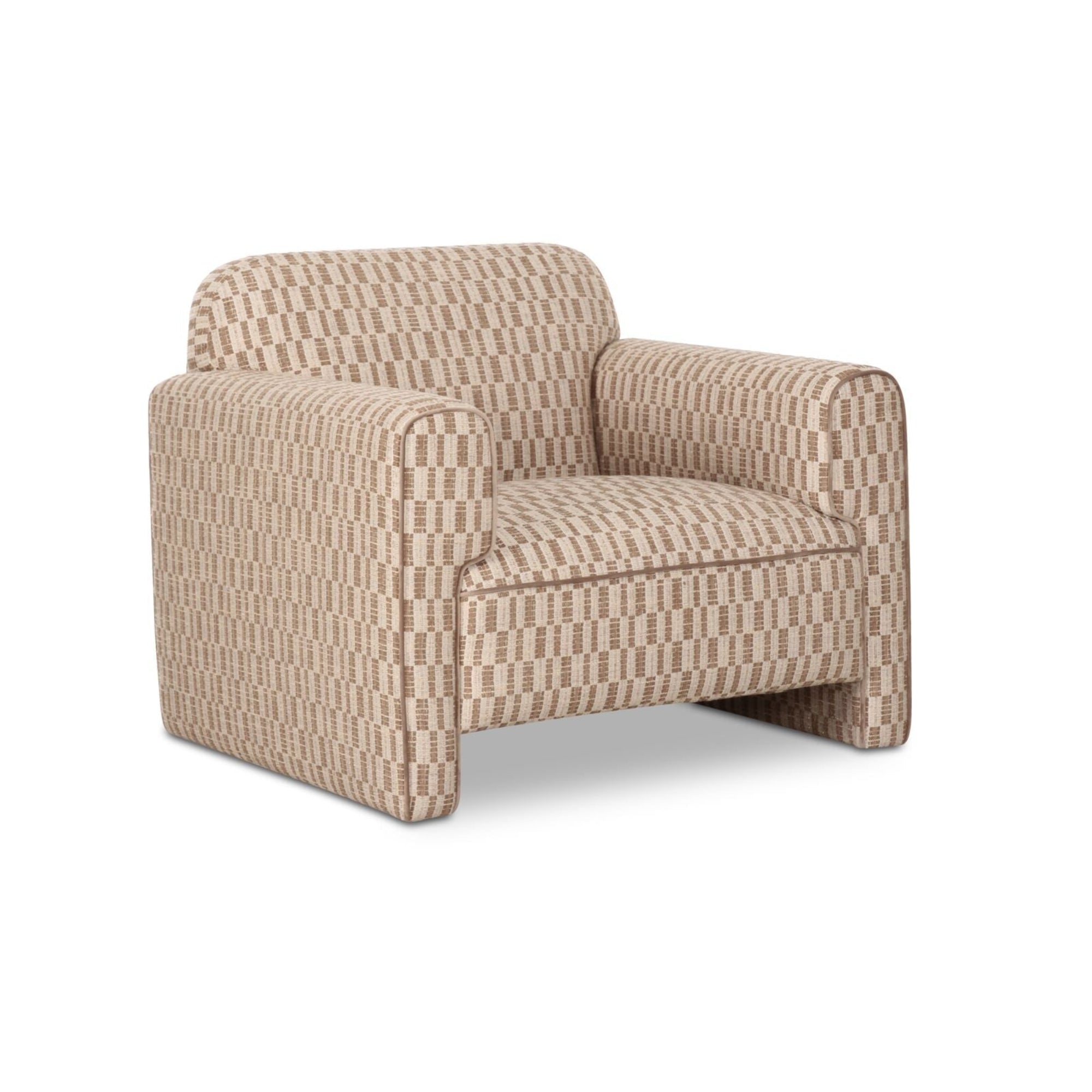 Leon Chair FURNITURE - accent chairs Moe's Furniture Taupe
