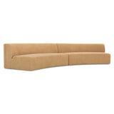 Niomi 2 Piece Concave Modular Sectional FURNITURE - sectionals Moe's Furniture