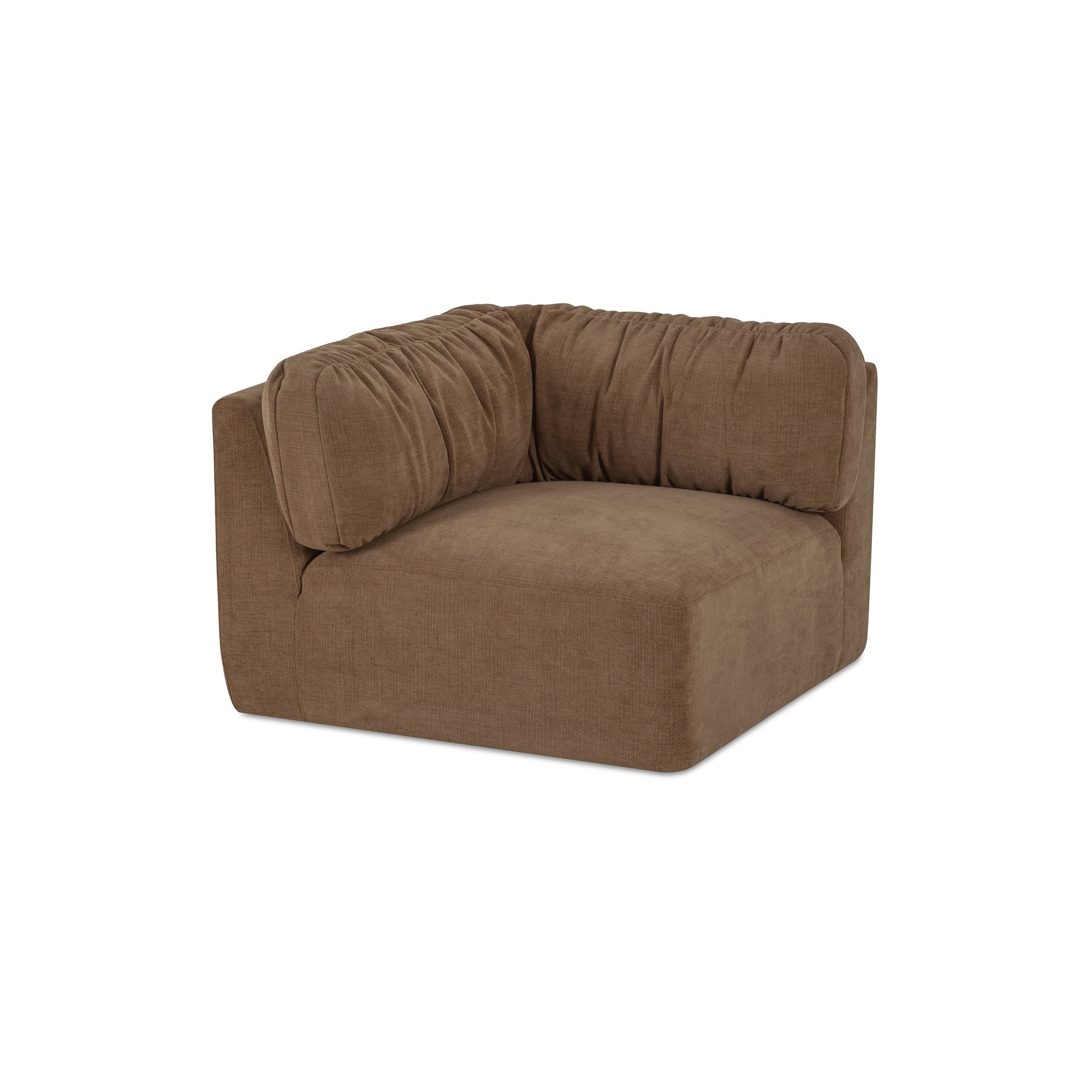 Mateena Corner Chair FURNITURE - lounge chair Moe's Furniture