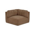 Mateena Corner Chair FURNITURE - lounge chair Moe's Furniture Taupe