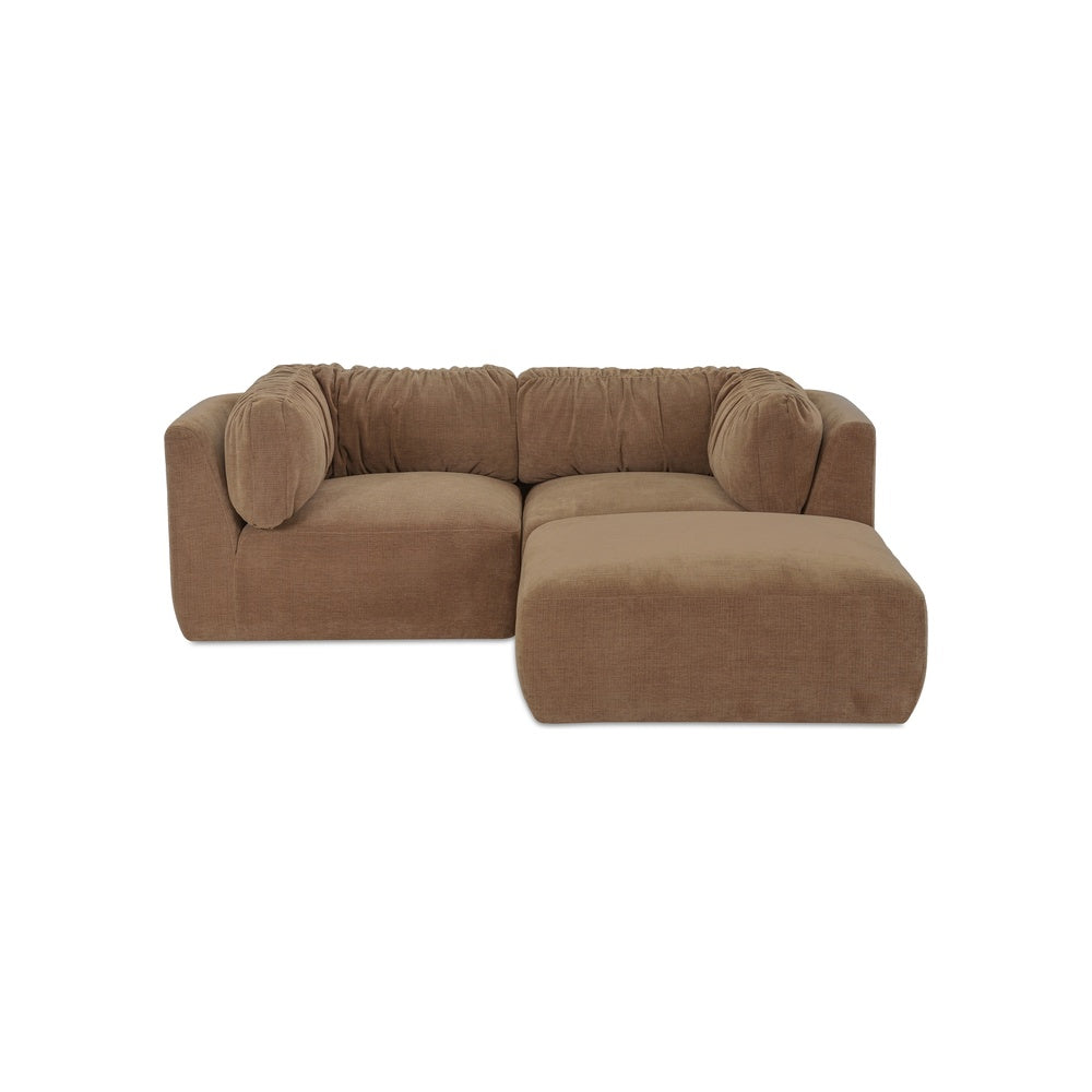 Mateena Nook Modular Sectional FURNITURE - sectionals Moe's Furniture Taupe
