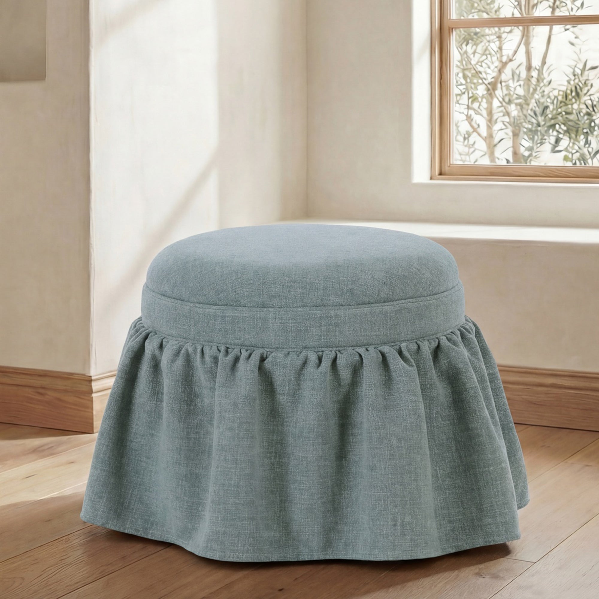 Halle Storage Ottoman FURNITURE - ottoman Moe's Furniture