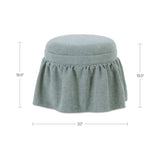 Halle Storage Ottoman FURNITURE - ottoman Moe's Furniture
