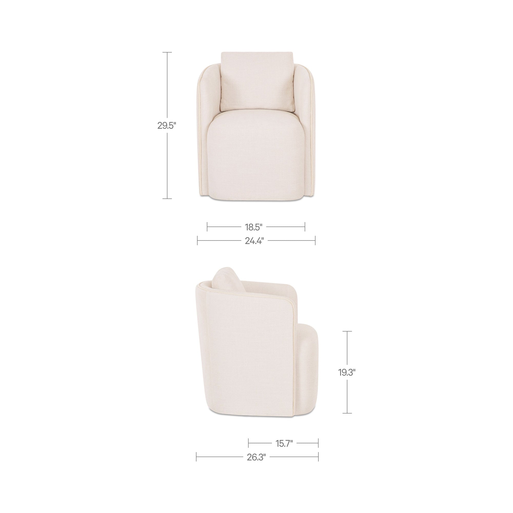 Cecelia Dining Chair FURNITURE - dining chair Moe's Furniture