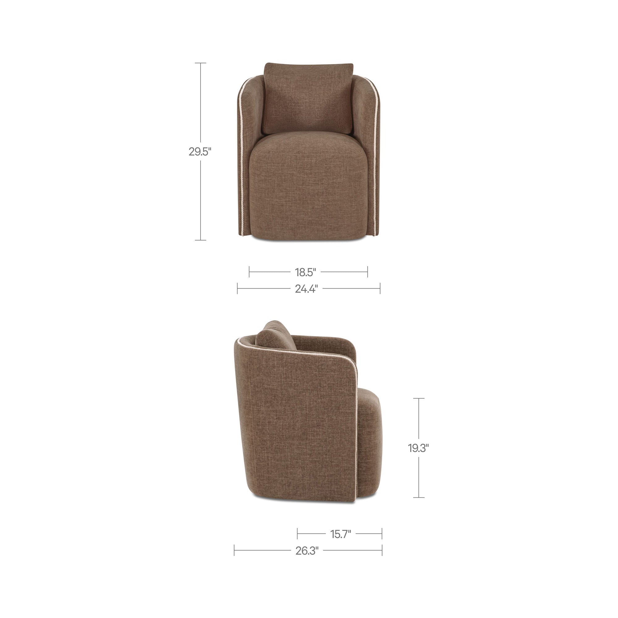 Cecelia Dining Chair FURNITURE - dining chair Moe's Furniture