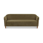 Rye 85" Sofa FURNITURE - sofa Moe's Furniture Dark Green Faux Mohair