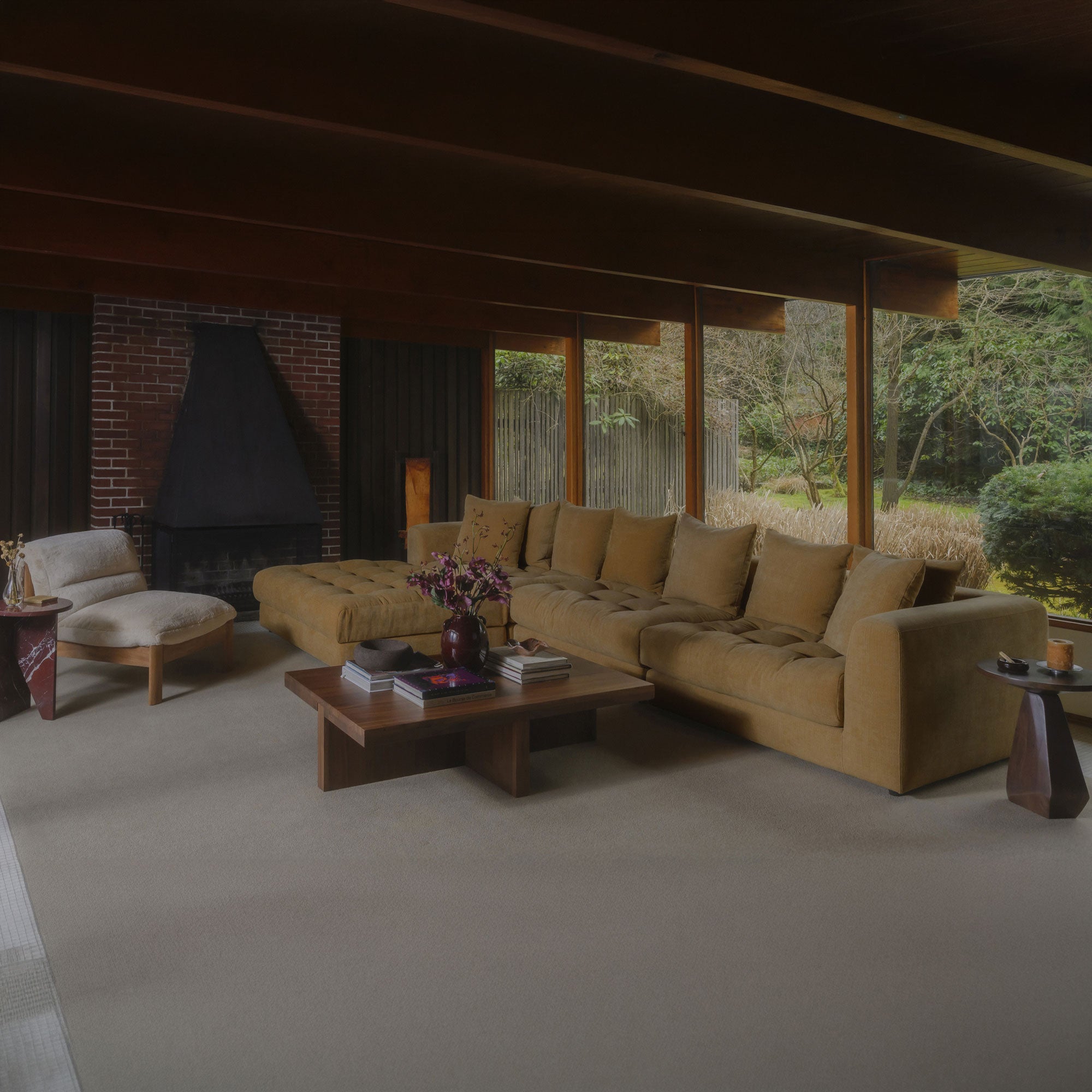 Damien Ottoman FURNITURE - ottoman Moe's Furniture