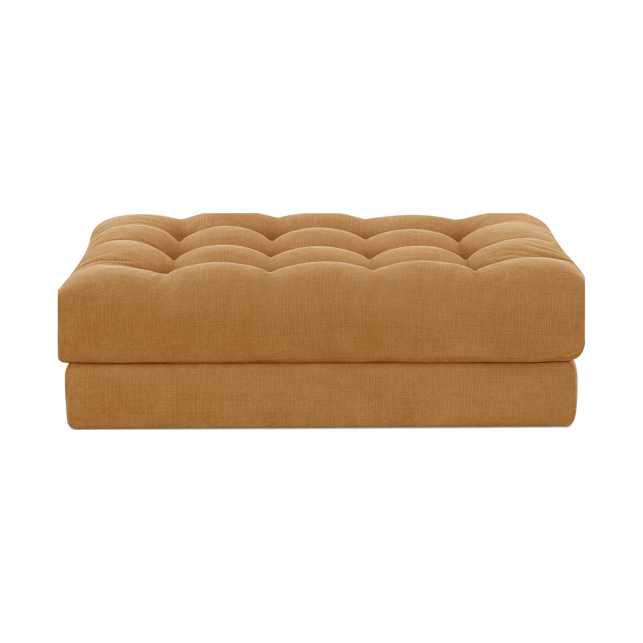 Damien Ottoman FURNITURE - ottoman Moe's Furniture Gold