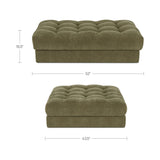Damien Ottoman FURNITURE - ottoman Moe's Furniture