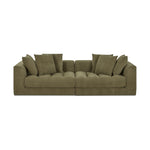 Damien 104" Modular Sofa FURNITURE - modular sofa Moe's Furniture Olive