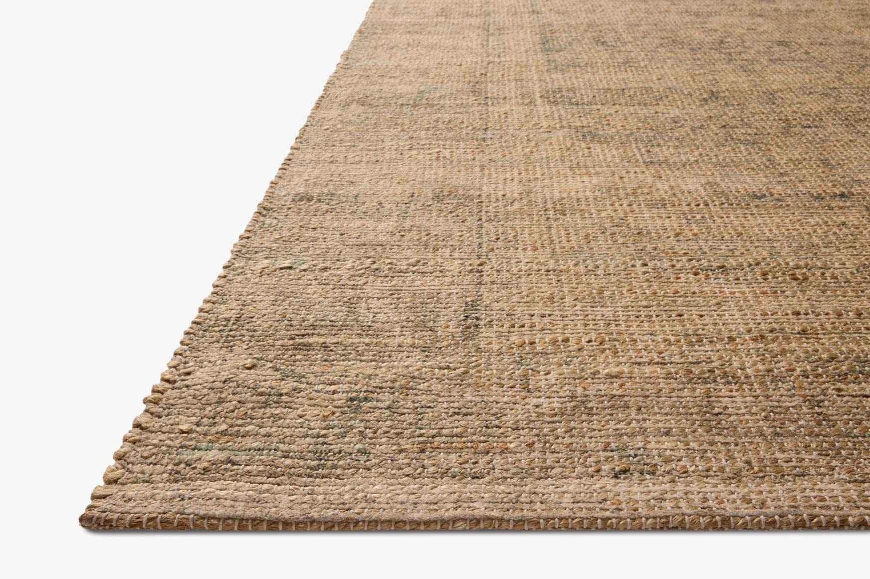 Magnolia Home x Loloi Oakley Ocean / Natural Rug - Rug & Weave