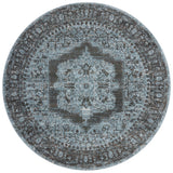 Loloi Odette Sky / Charcoal Rug 0-RUGS-patterned Loloi