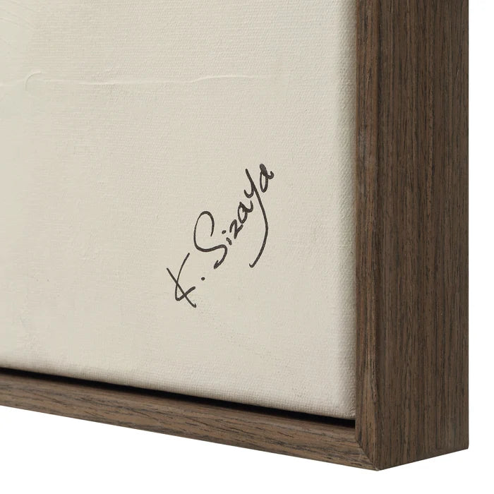 "Silvon" Framed Canvas ARTWORK - framed art Renwil
