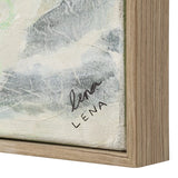 "Genial" Framed Canvas